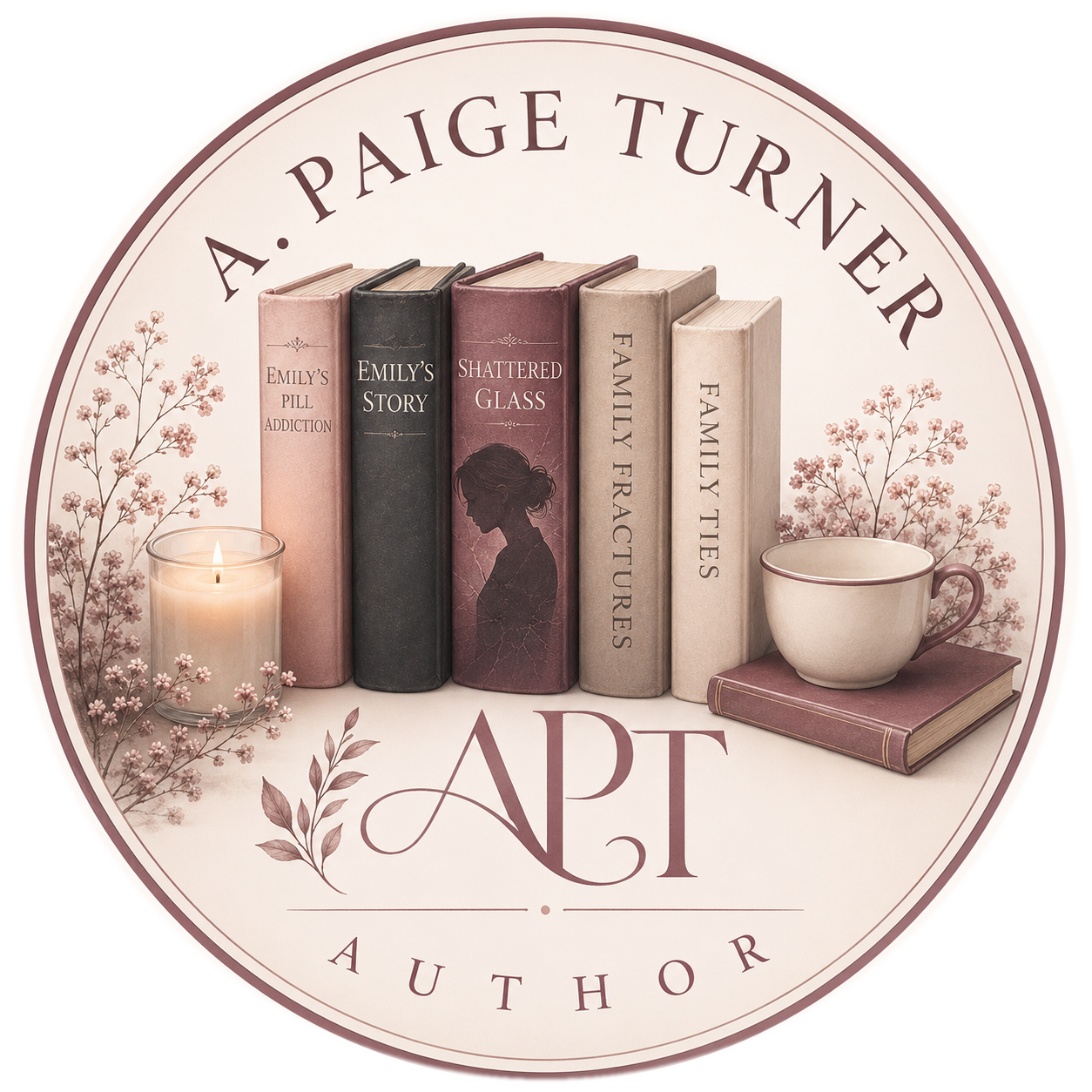 A. Paige Turner author logo